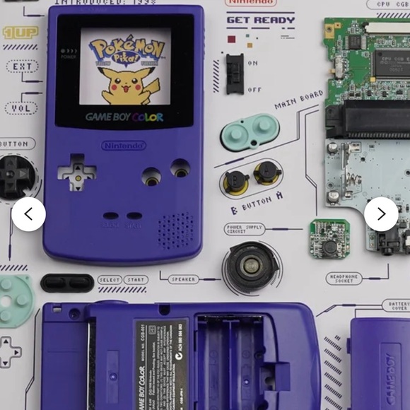 Nintendo Purple Handheld Console - Picture 3 of 5